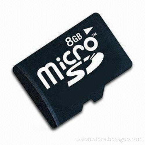 TF Card/TF microSD Memory Card with 8GB Capacity and Plug-and-play Function, Easy to Use